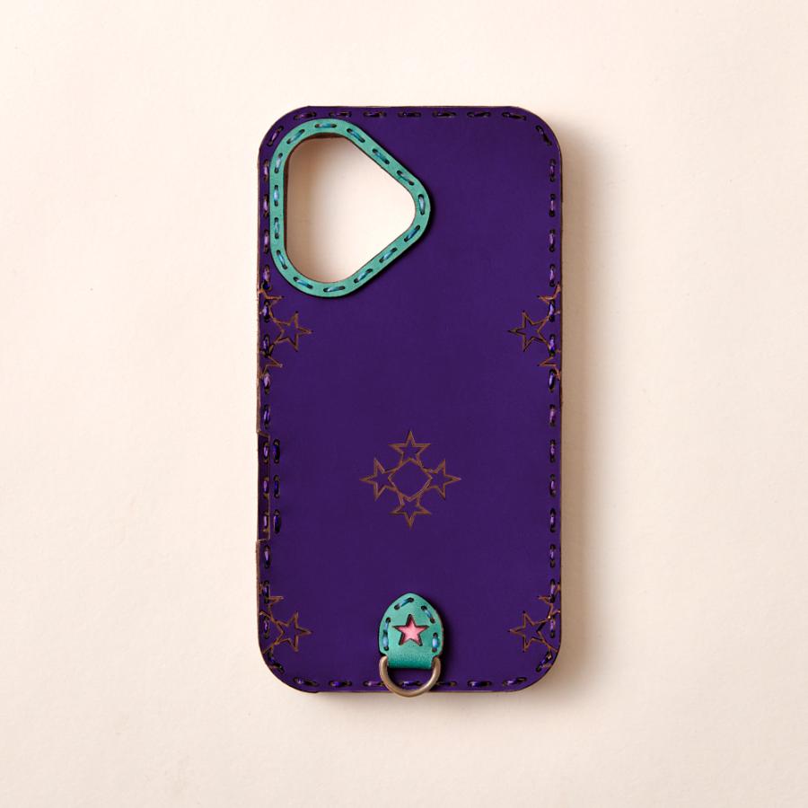 ojaga design（オジャガデザイン） レザーiPhone16ケース ミックス