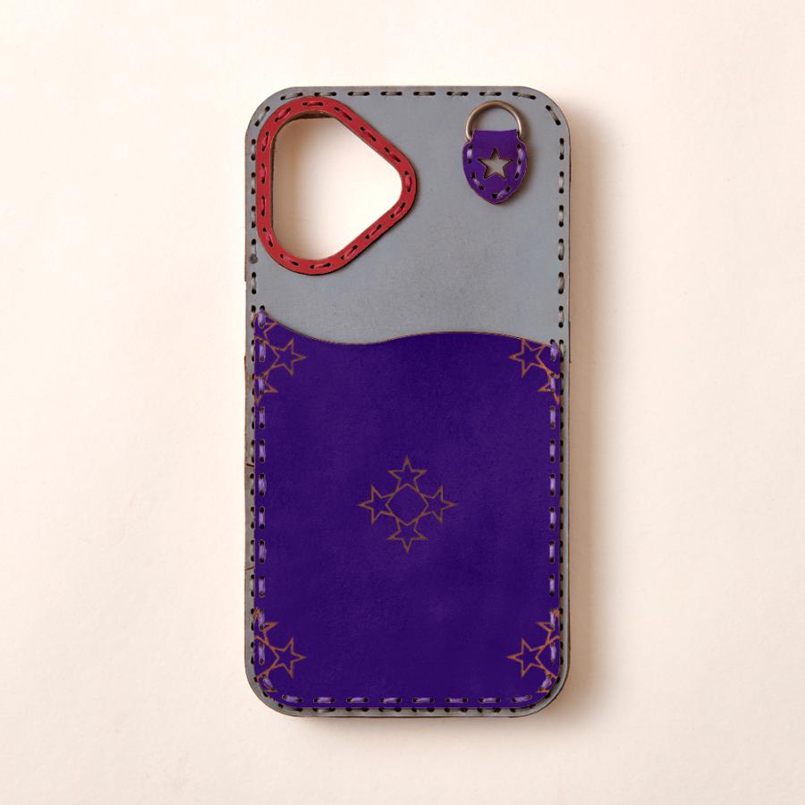 ojaga design（オジャガデザイン） レザーiPhone16ケース ミックス