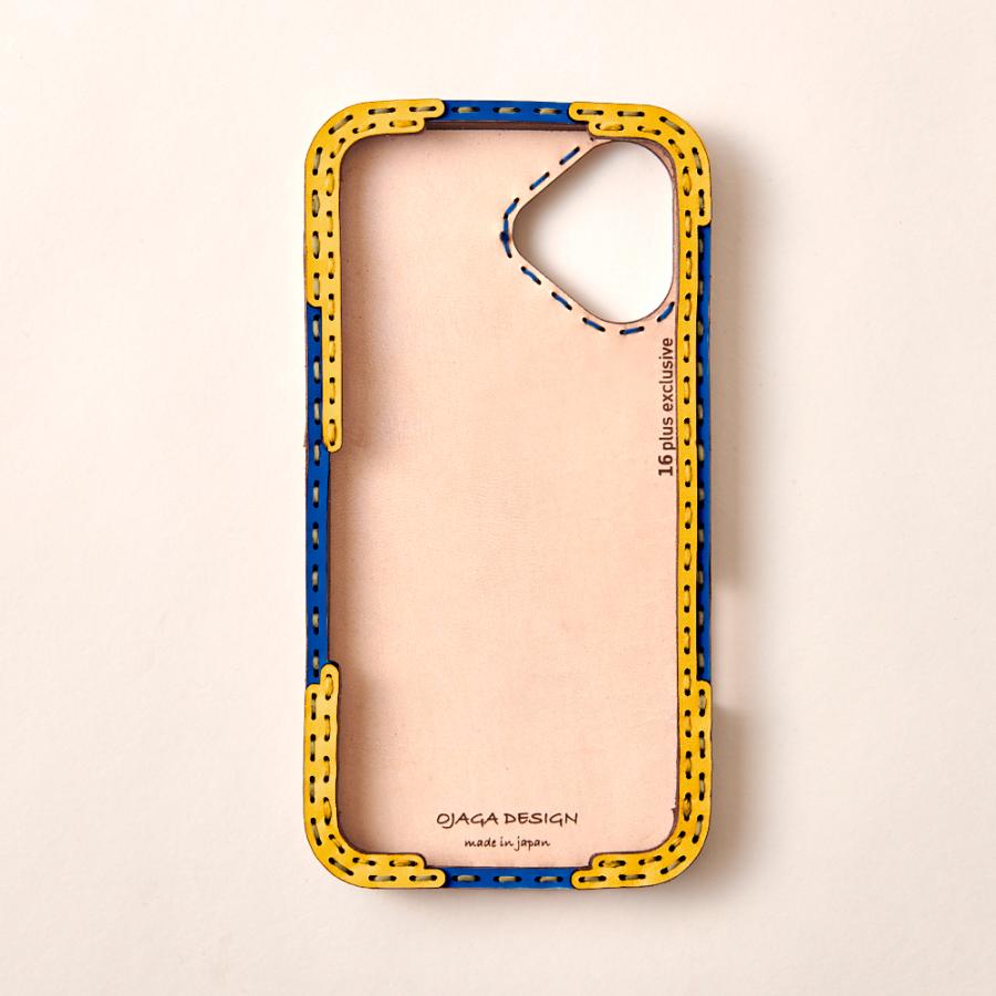 ojaga design（オジャガデザイン） レザーiPhone16ケース ミックス