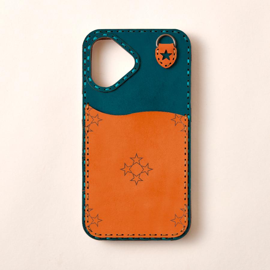 ojaga design（オジャガデザイン） レザーiPhone16ケース ミックス