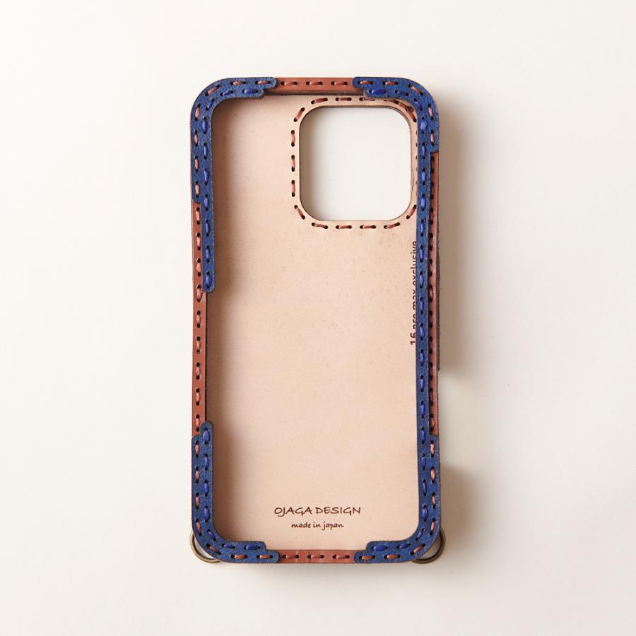 ojaga design（オジャガデザイン） レザーiPhone16ケース ミックス