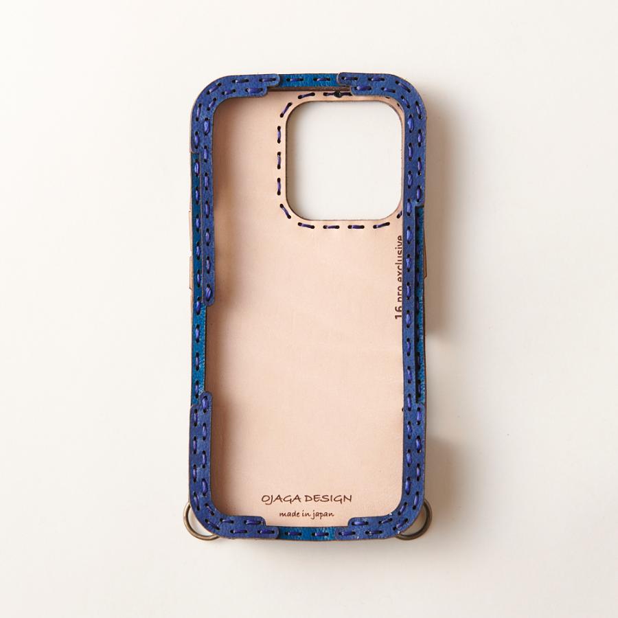 ojaga design（オジャガデザイン） レザーiPhone16ケース ミックス