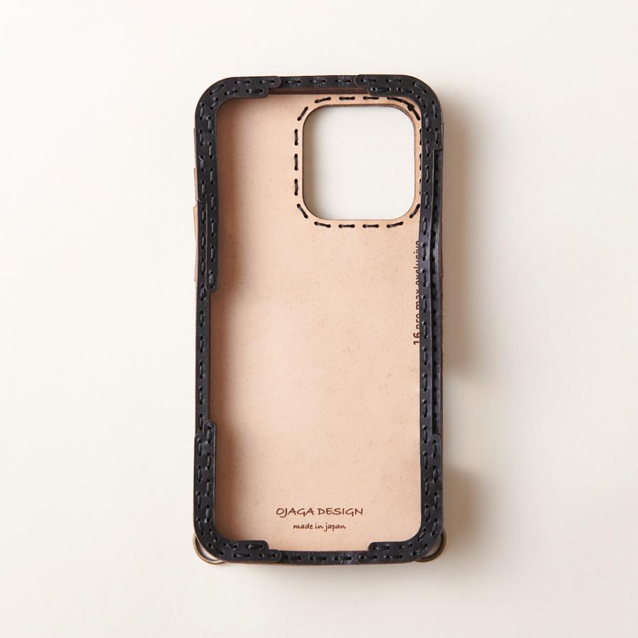 ojaga design（オジャガデザイン） レザーiPhone16ケース ミックス