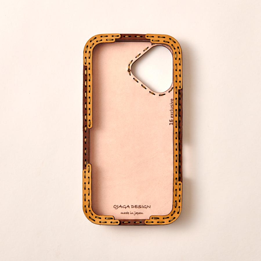 ojaga design（オジャガデザイン） レザーiPhone16e(17e)ケース