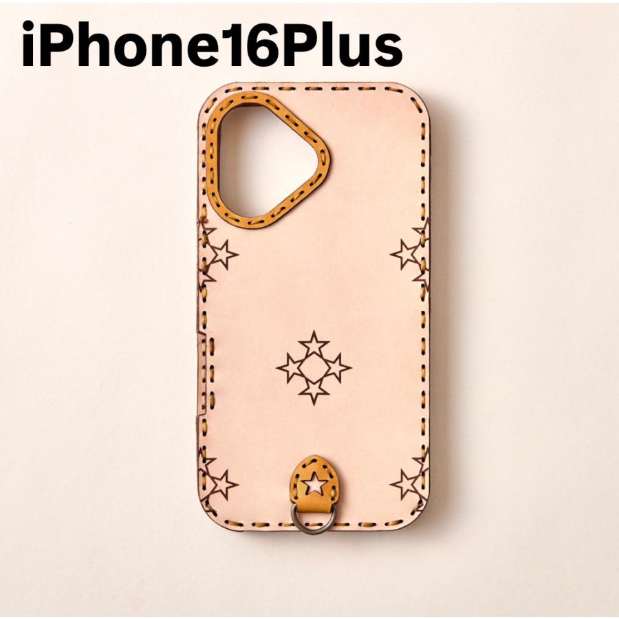 ojaga design（オジャガデザイン） レザーiPhone16Plusケース ミックス