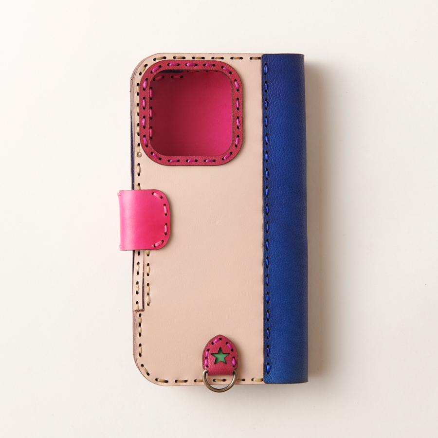 ojaga design（オジャガデザイン） レザーiPhone16Plusケース ミックス