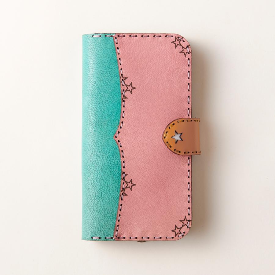 ojaga design（オジャガデザイン） レザーiPhone16Plusケース ミックス