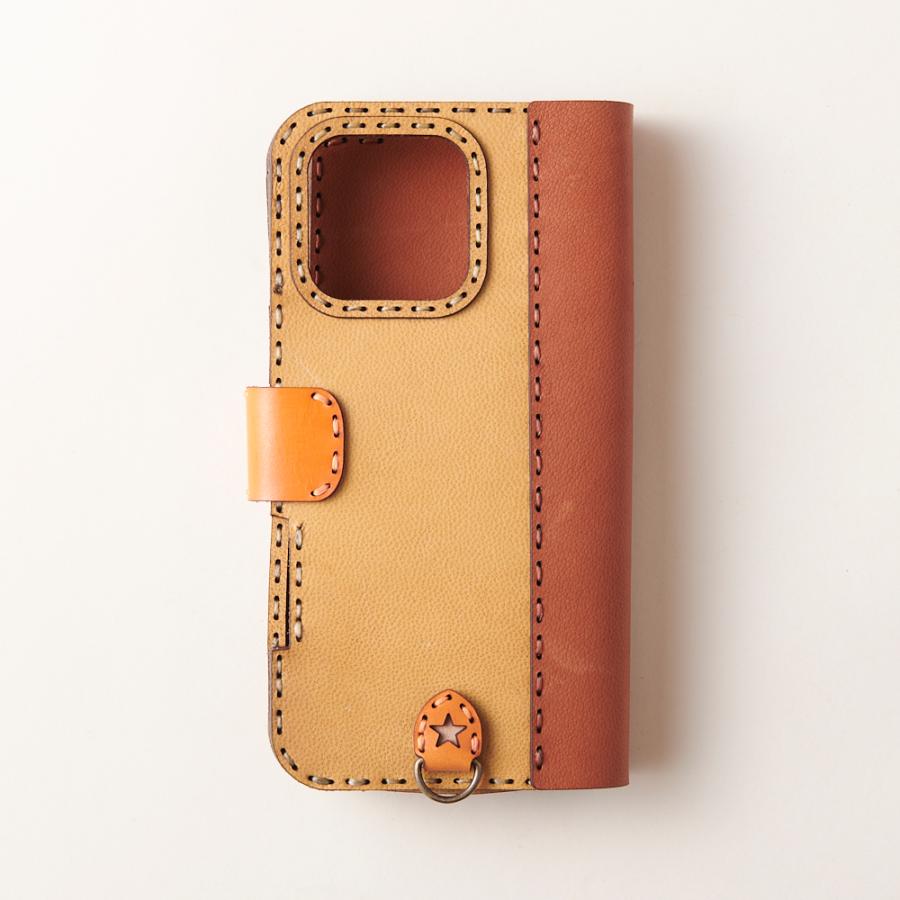 ojaga design（オジャガデザイン） レザーiPhone16Plusケース ミックス