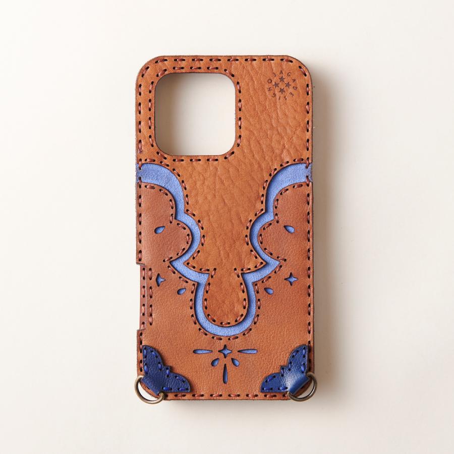 ojaga design（オジャガデザイン） レザーiPhone16proケース ミックス