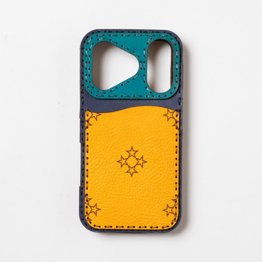ojaga design（オジャガデザイン） レザーiPhone17ケース ミックス