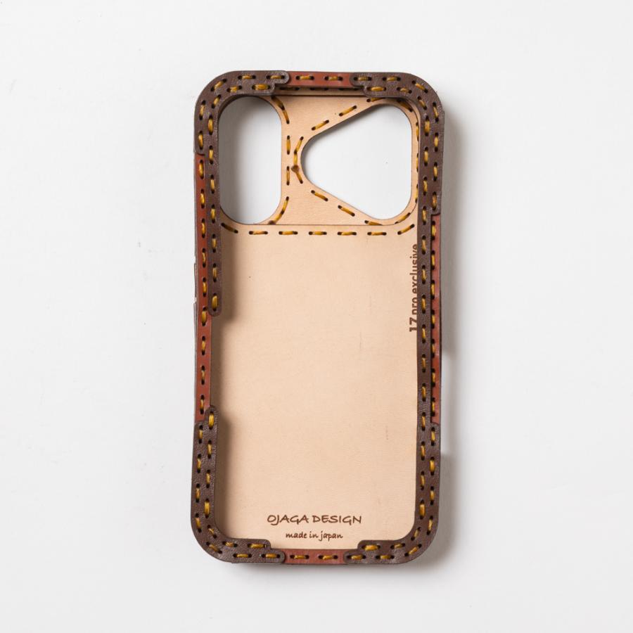 ojaga design（オジャガデザイン） レザーiPhone17ケース ミックス