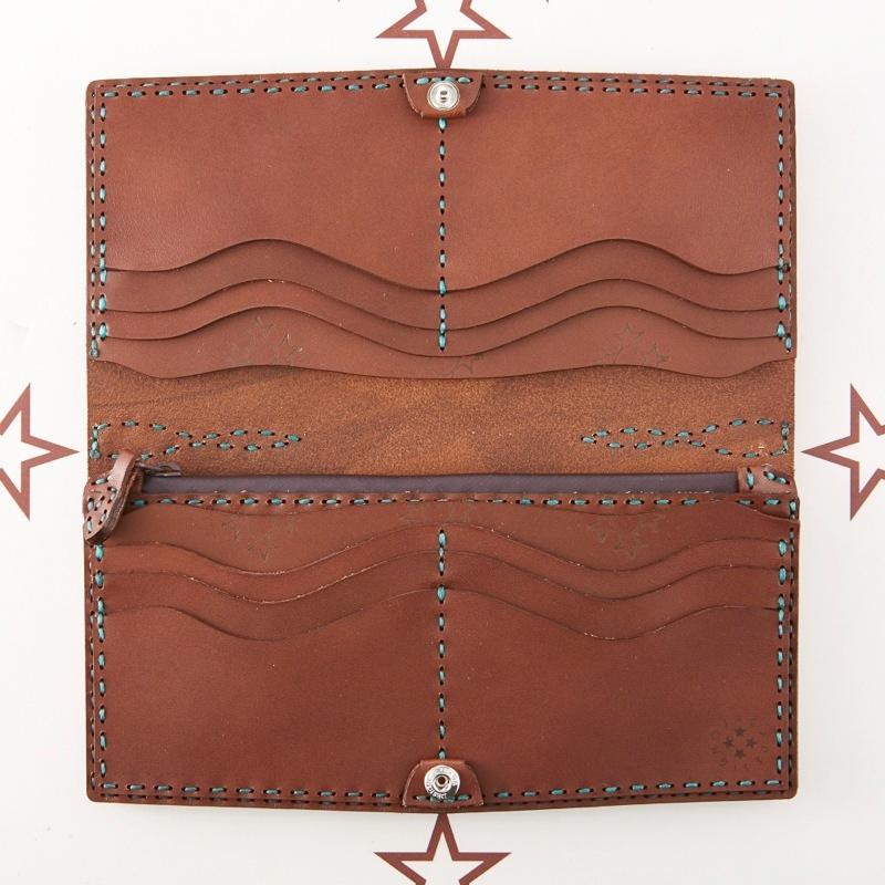 ojaga design（オジャガデザイン） レザーロングウォレット 4color