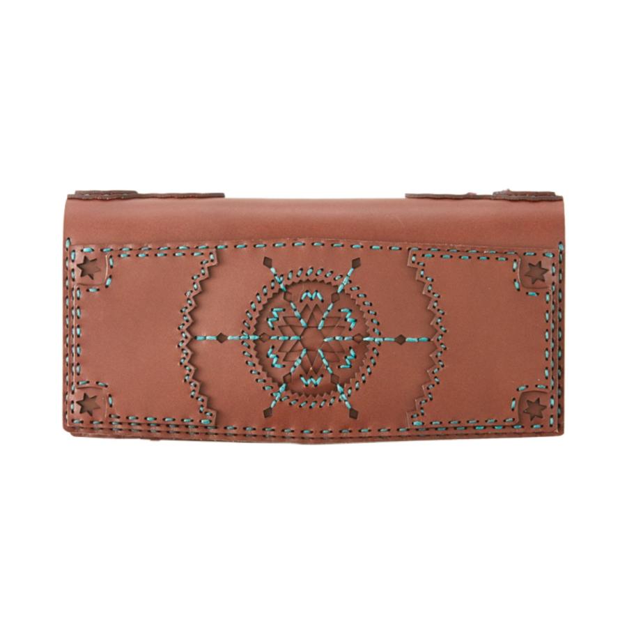 オジャガデザイン　長財布　カウレザー　GRUSシリーズ　新品未使用　ブラウン 0_e56954621fdb78826966b7d91a29