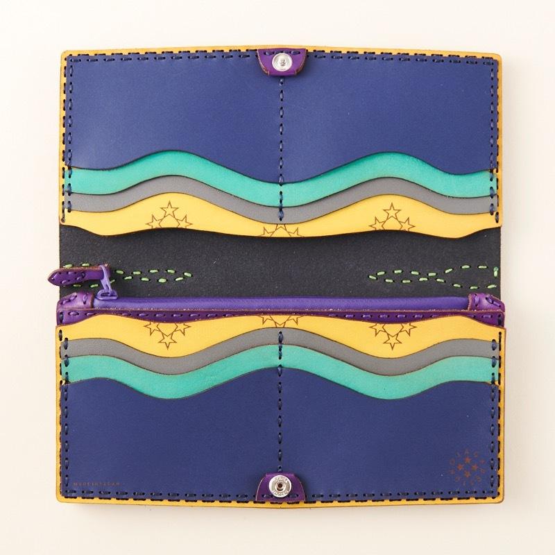 ojaga design（オジャガデザイン） レザーロングウォレット 4color