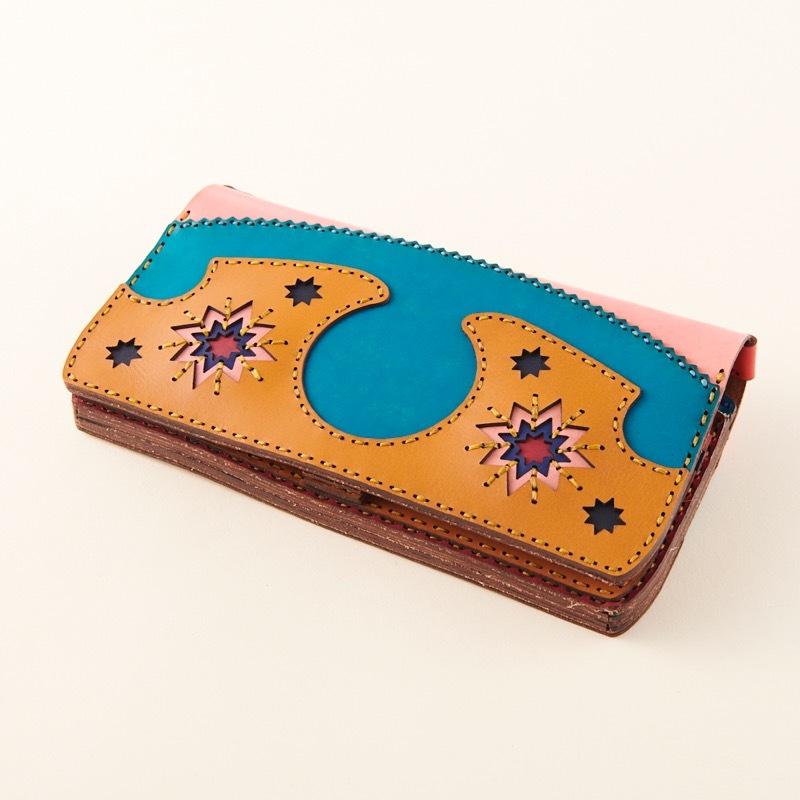 ojaga design（オジャガデザイン） レザーロングウォレット 4color