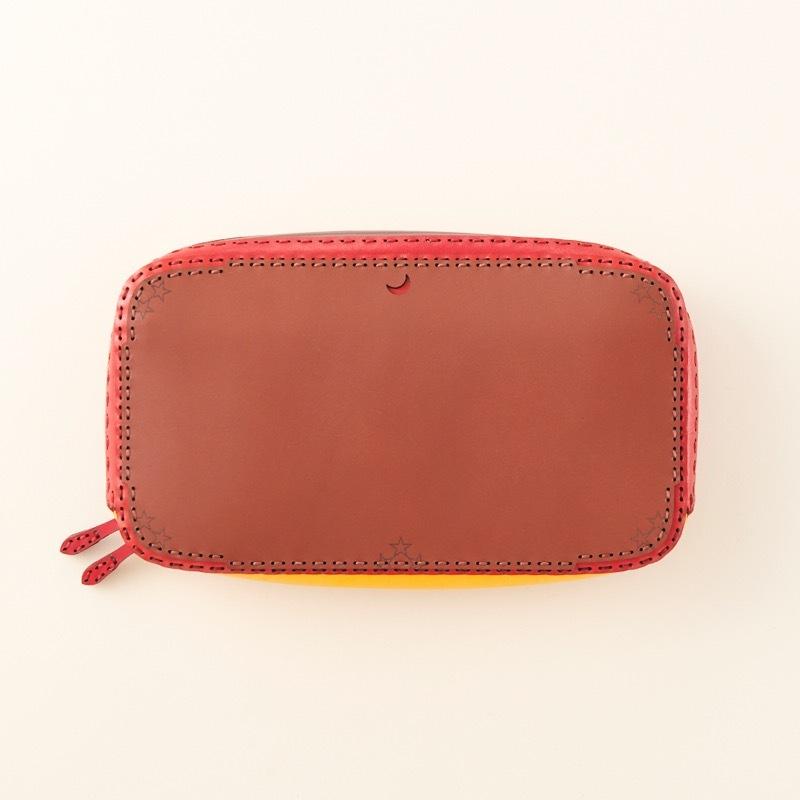レザービッグウォレット/クラッチバッグ 4color ZIPタイプ OJAGADESIGN(オジャガデザイン) WT-S12 ELPIS 革製品 本革 ハンドメイドの画像