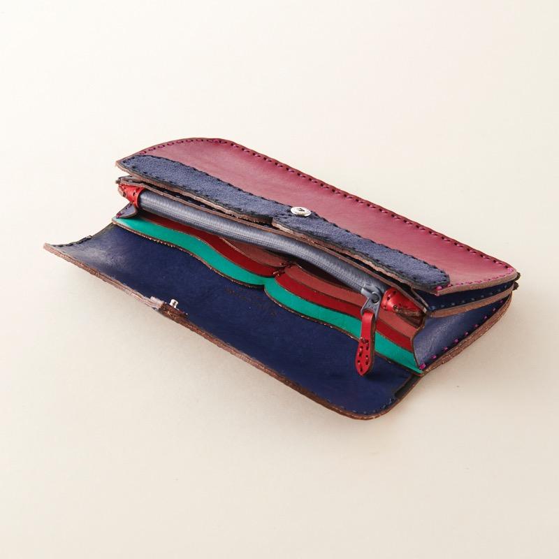 ojaga design（オジャガデザイン） レザーロングウォレット 3color
