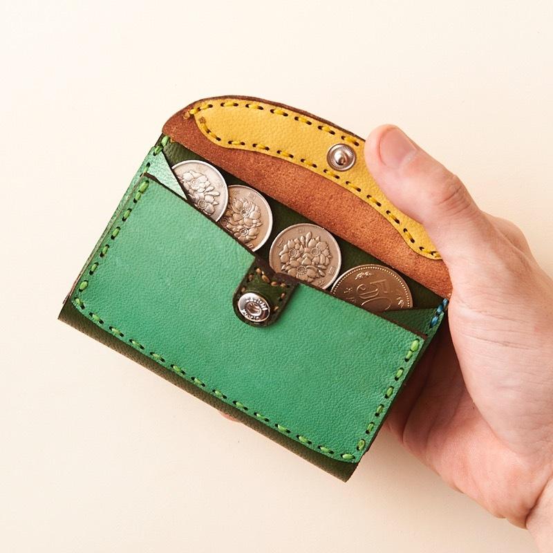 ojaga design（オジャガデザイン） レザーショートウォレット 4color