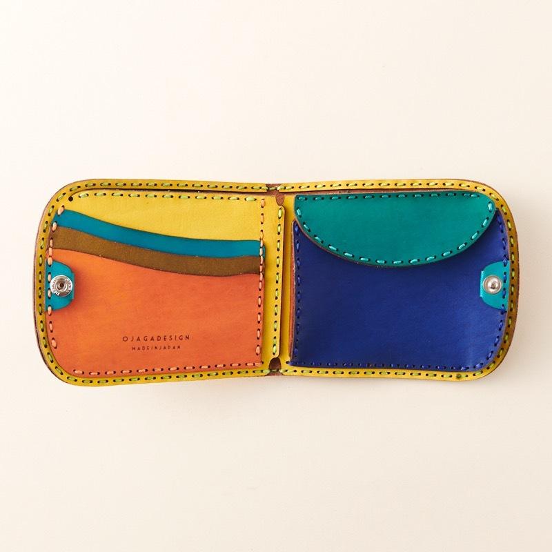 ojaga design（オジャガデザイン） レザーショートウォレット 3color