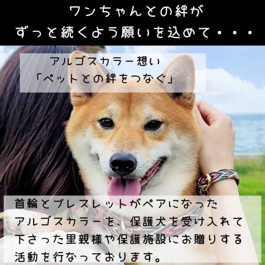 Arguscollar ワンちゃんとオーナーさんの首輪 ブレスレット ペアリング お揃い 犬用 おしゃれ ビーガンレザー アルゴスカラー Arguscollar オジコペット 通販 Yahoo ショッピング
