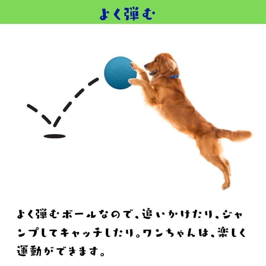 犬用 サッカーボール 8インチ  20cm おもちゃ  ジョリーペッツ Jolly Pets オーシャンブルー｜ojicopet｜05