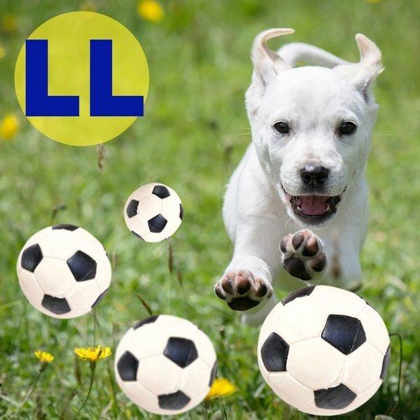Lanco ランコ 犬用 ボール おもちゃ 音がなる サッカーボール スクイーカー 激安大特価 小型犬 丈夫 壊れない 大型犬 中型犬 頑丈 Llサイズ