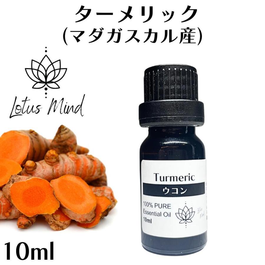 ターメリック 精油 [10ml] エッセンシャルオイル 天然 ウコン スパイス 漢方 ロータスマインド アロマオイル oil