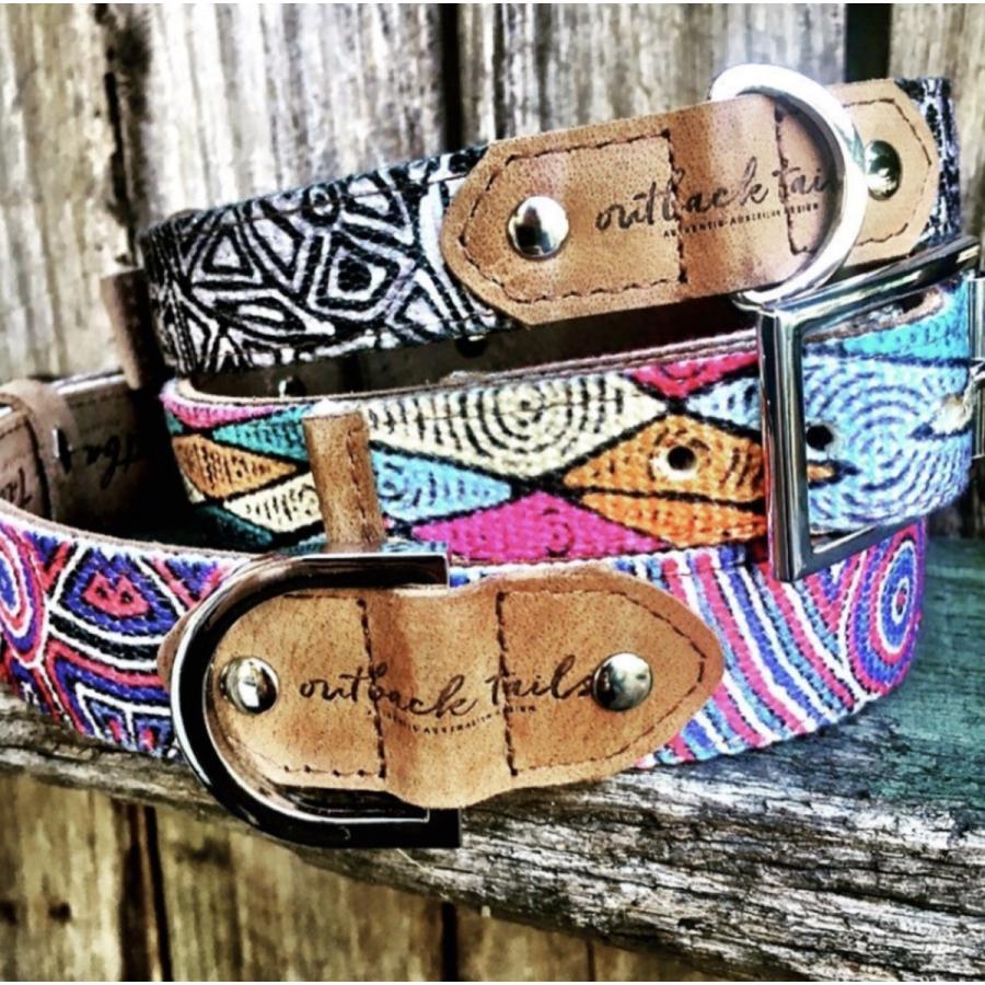 Outback Tails 首輪 L 首回り 37 46cm おしゃれ 犬用 オーストラリアブランド アウトバックテール Ot C L オジコペット 通販 Yahoo ショッピング