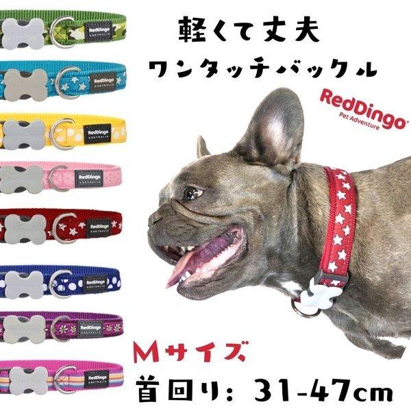Reddingo レッドディンゴ Mサイズ デザインカラー 犬用 ベーシック首輪 ワンタッチバックル 幅 mm 長さ 31 47cm Reddingo Dc M オジコペット 通販 Yahoo ショッピング