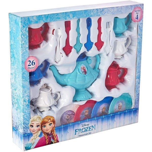 ディズニー アナと雪の女王 26ピース 食器 ティーセット 女の子 おままごと Teaparty Frozen オジコペット 通販 Yahoo ショッピング