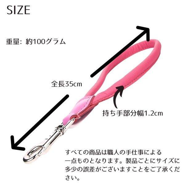 Zoolezcz ゾーレシチ 本革 短引き用 ショートリード 大型犬 中型犬