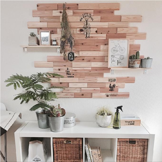 室内用壁材 ウッドタイル 60×225×12+21mm 立体デザイン 1平米/76枚