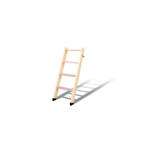 DOLLE ドーレ ロフトはしご 北欧ラダー 軽量木製ロフトはしご 4段 楽天 木製はしご 側板 デンマーク ビーチ 梯子 パイン ヨーロッパ 組み立て ハシゴ 中華のおせち贈り物 踏み板