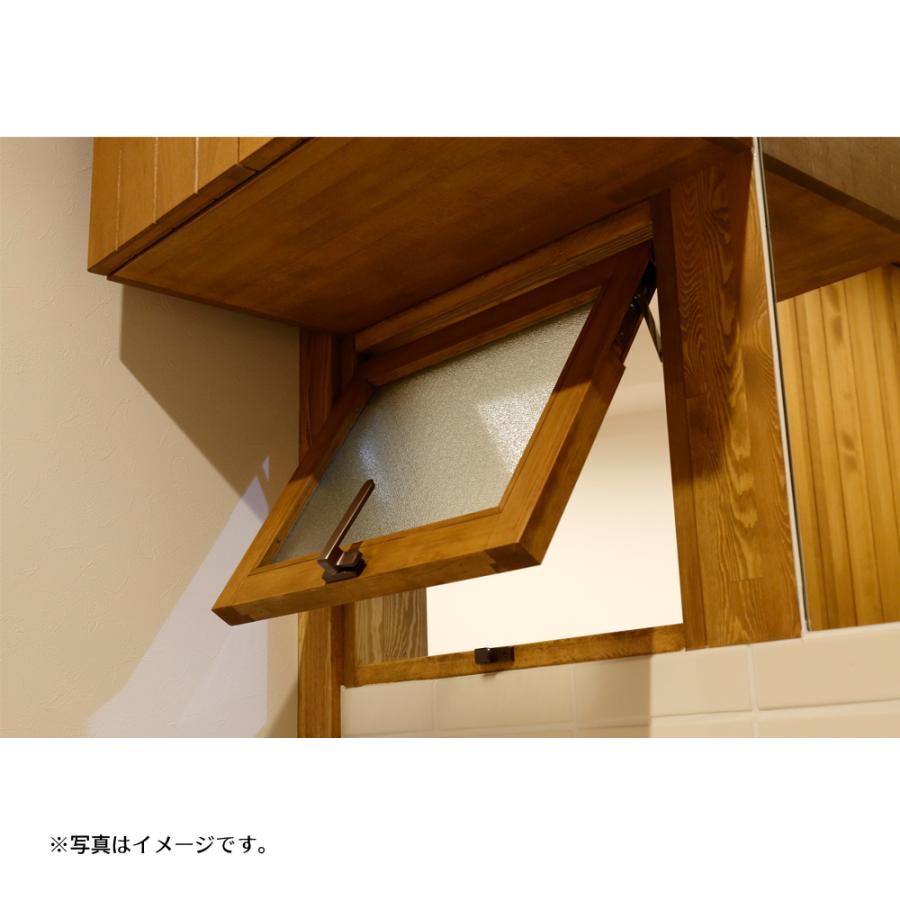 室内窓 横すべり出し窓 W600×H400mm 自然 オイル クリア塗装 パイン 国産杉 組立済 室内 窓 通風 木製 おしゃれ 無垢 特注　オーダー ナチュラル_1