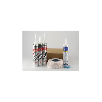 不燃メラミン化粧板 パニート Mosaico モザイコ 用 施工セット 接着剤セット パネル３枚分 コーキング剤付き Tmc Ok Depot 通販 Yahoo ショッピング