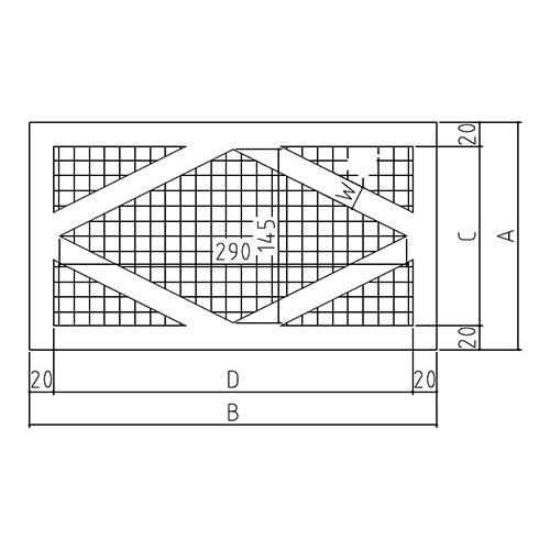 【最終値下げ】 防災用品 ダイクレ 防水シート 床下換気口用止水シート KSTN200-400　受枠金網付／止水シート込 【2094370966】(11941円)