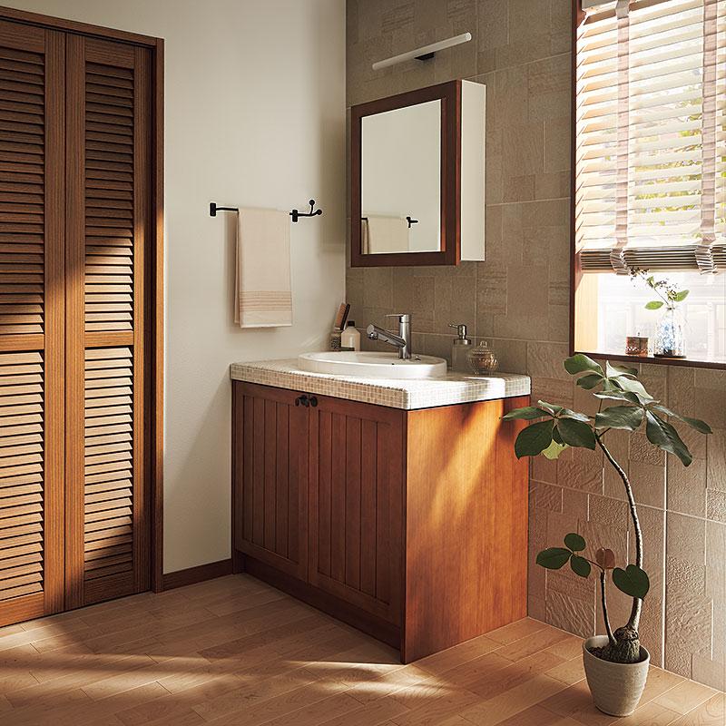 高い素材 Woodone ウッドワン 洗面化粧台 無垢の木の洗面台 Nz40 ミディアムブラウン 間口945mm 両開き仕様 タイル 人造大理石 カウンター 433 Ok Depot 通販 Yahoo ショッピング 高級感 Webinar Thediasporaportal Com