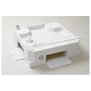 洗濯機パン ベストレイ 給水栓付64床上点検タイプ ドラム式洗濯機対応 USBS-6464SNW スノーホワイト サニタリー 送料無料