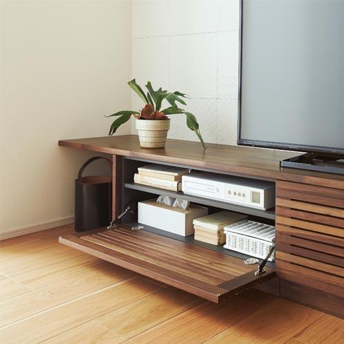 ウッドワン 無垢の木の収納 TVボードプラン BF-001 テレビまわり