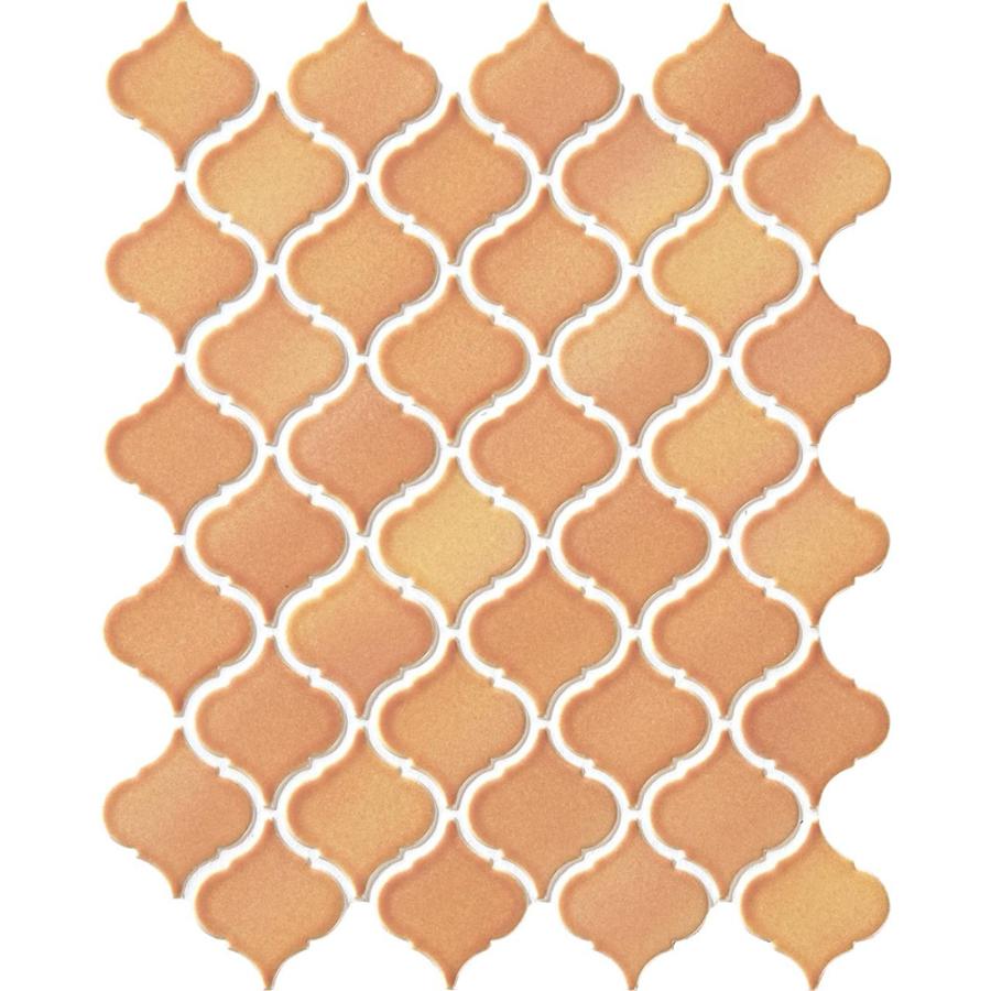 タイル 名古屋モザイク コラベル 64×56異形 Aパターン紙貼り 5シート