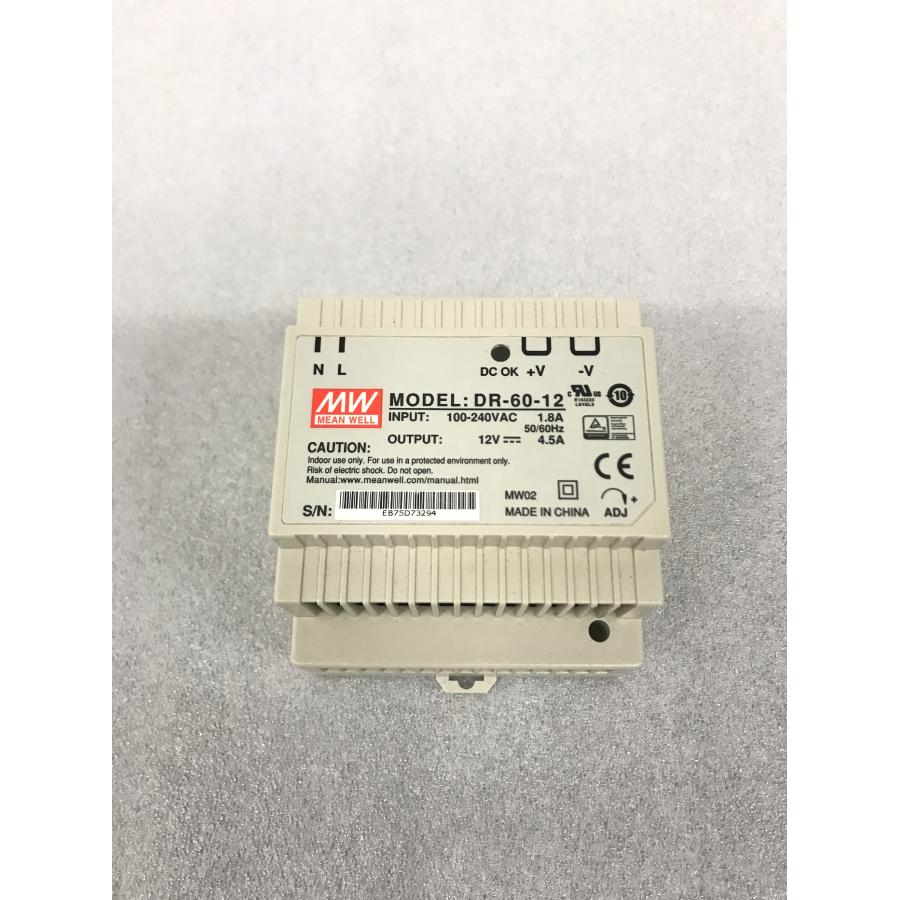 【中古】MEANWELL（レール型） スイッチ電源 DR-60-12 :DR-60-12:オーケイアイピーネット ヤフー店 - 通販 ...
