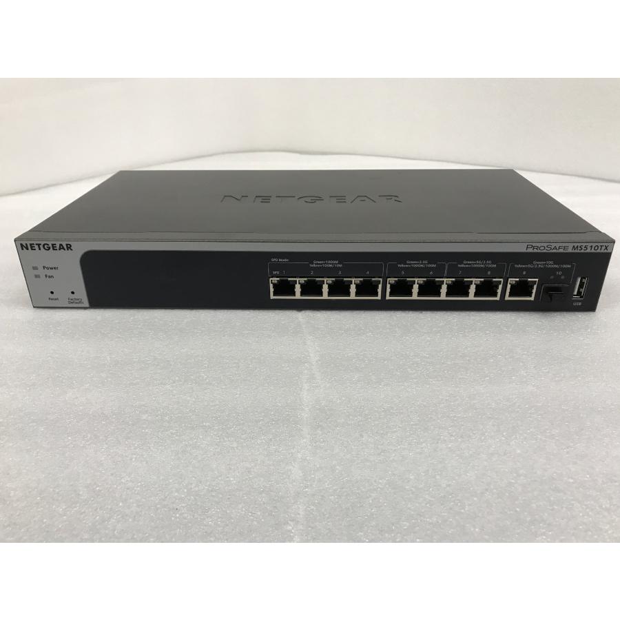 中古】NETGEAR スイッチングハブ MS510TX-100AJS 訳あり : オーケイ
