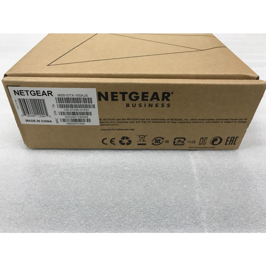 中古】NETGEAR スイッチングハブ MS510TX-100AJS 訳あり : オーケイ
