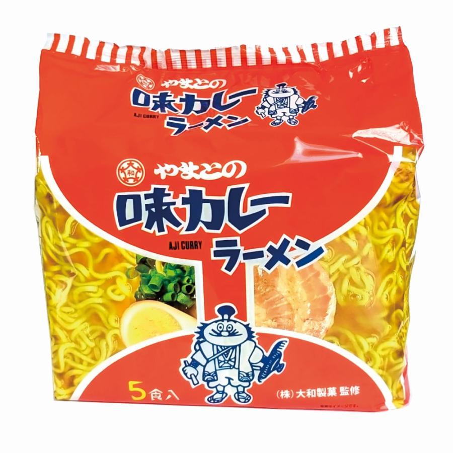 インスタント ラーメン カレー味 やまとの味カレー 5食入2袋 大和製菓