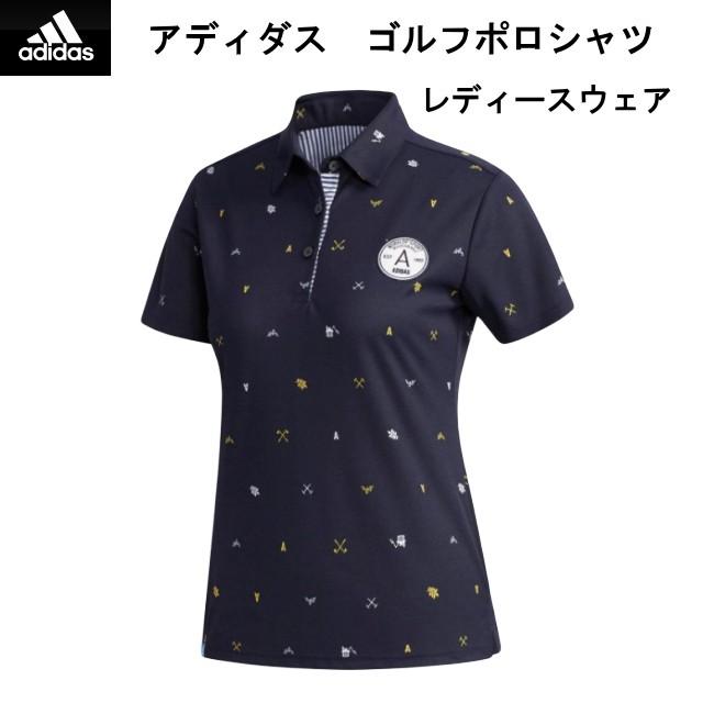 トップス ポロシャツ 半袖 アディダス ゴルフ ボウリングウェア レディース Ad 01 Okaクリエイト 通販 Yahoo ショッピング