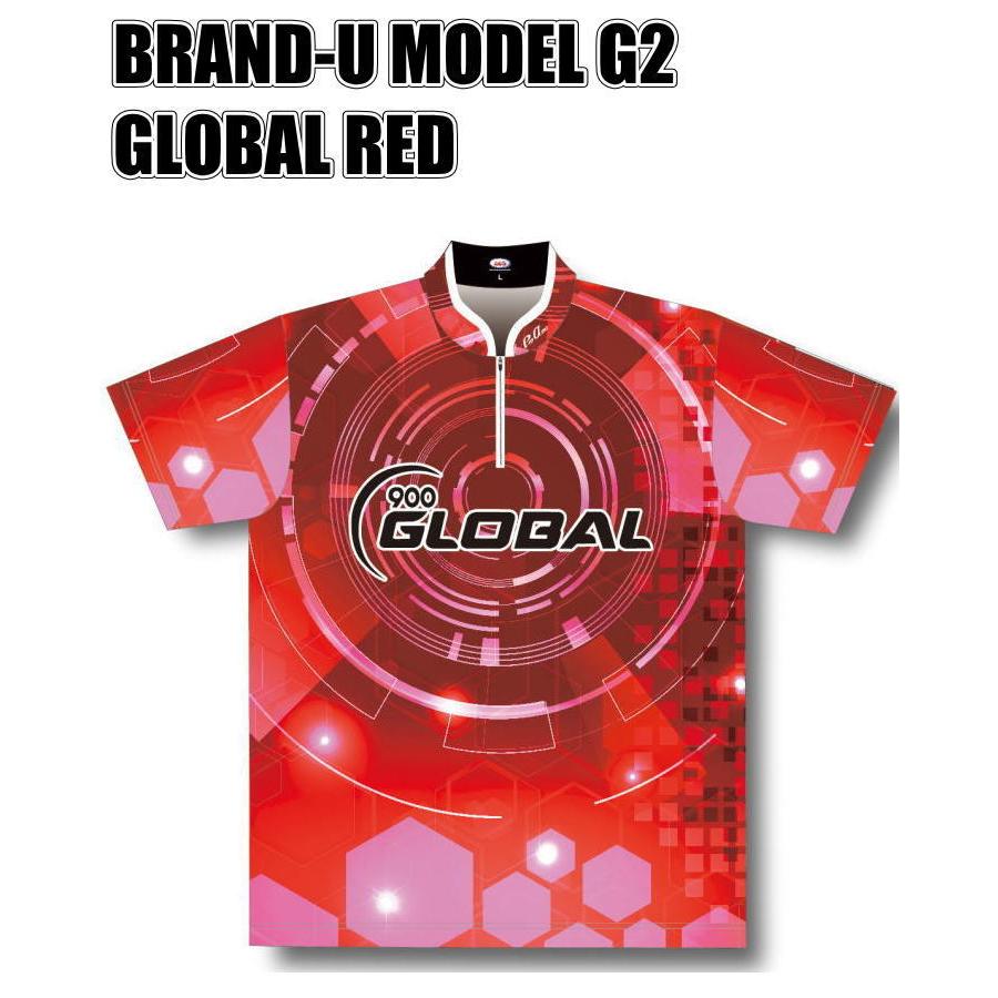 GLOBAL ボウリング ボウリングウェア ABS BRAND-U-G 5カラー 名入れ付き BRAND-U-GN