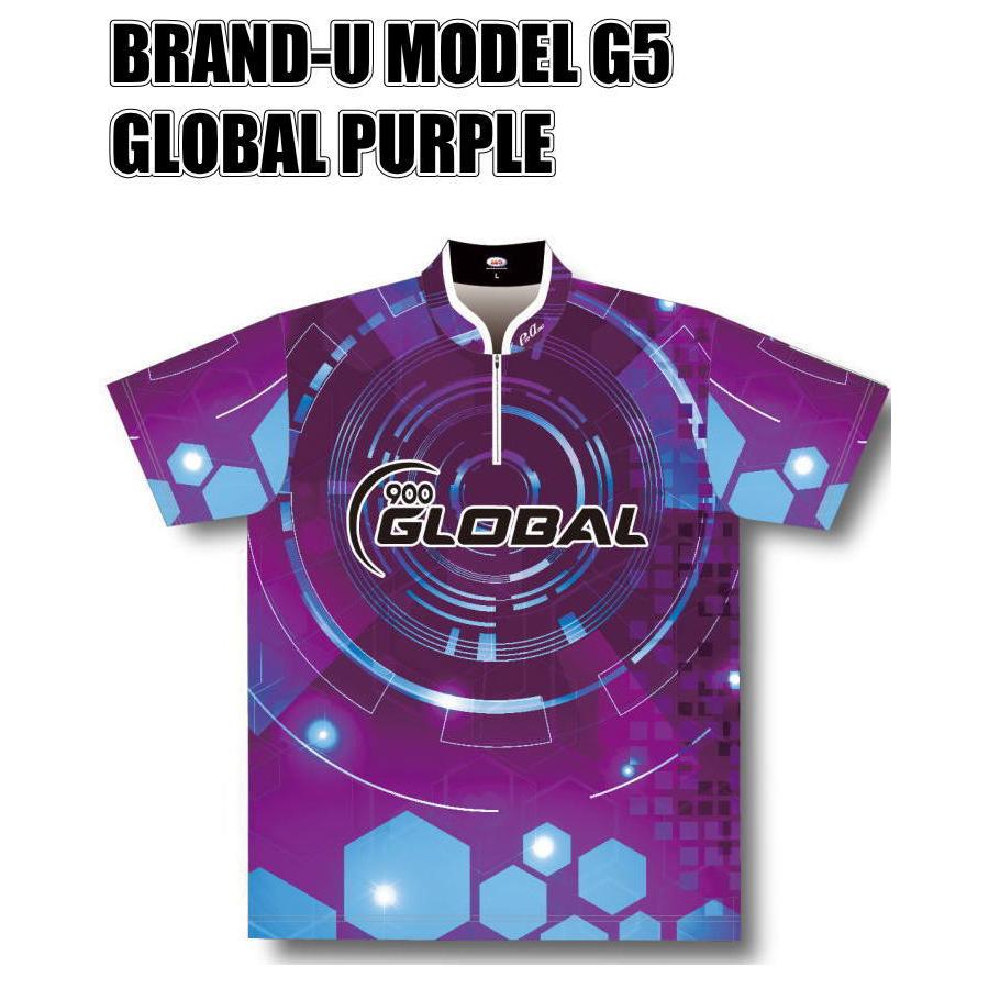 GLOBAL ボウリング ボウリングウェア ABS BRAND-U-G 5カラー 名入れ付き BRAND-U-GN