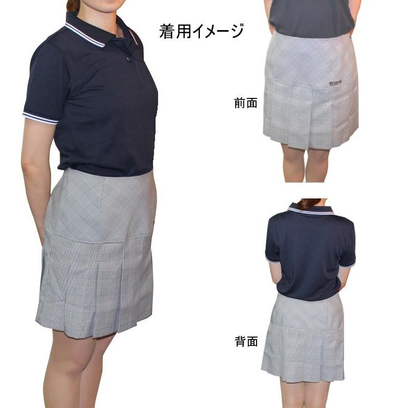 エービーエス ボウリングスカート レディース ABS プリーツスカート P