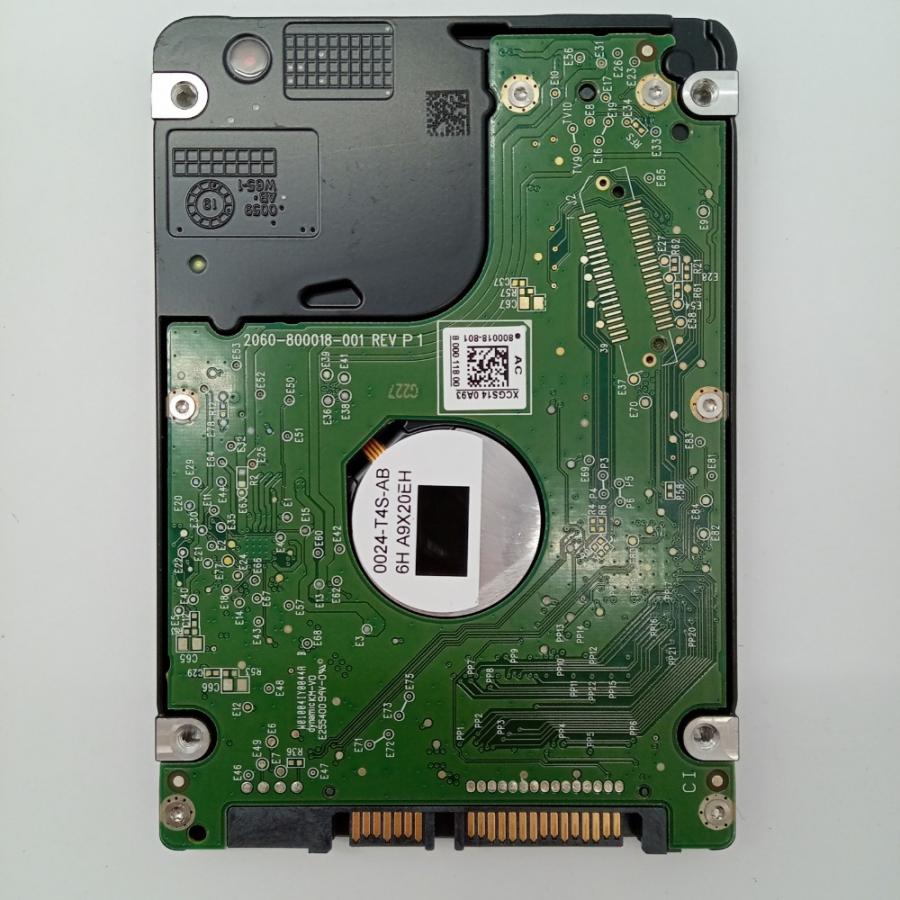 再生品 HDD (2.5インチ) 500GB 消去済み Wd Black WD5000LPLX-08ZNTT0  健康状態:正常 使用時間6199時間 中古 送料無料 管理:M000293 |  | 01