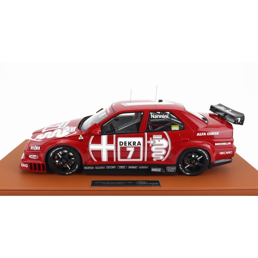 【訳あり・新品】 ミニカー 1/12 アルファロメオ 155 TOPMARQUES 1/12 ALFA ROMEO 155 V6 TI N 7 DTM SEASON 1993 ALESSANDRO NANNINI RED TMR12-21B 【WS1817384848】(65265円)